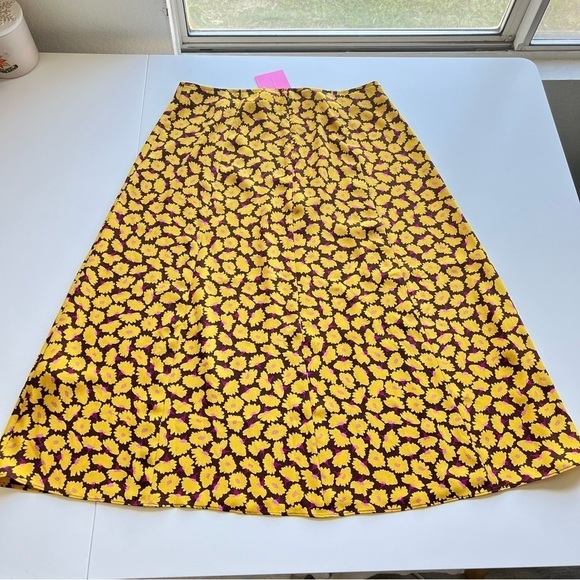 Kate Spade Sunny Bloom Midi Skirt size 8 NWT - Picture 4 of 7